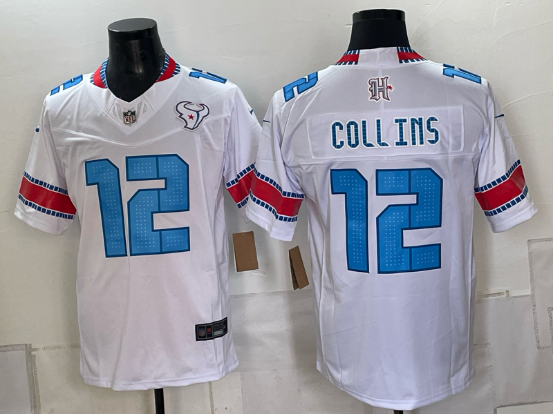 Men Houston Texans #12 Collins white 2026 Nike NFL Jersey 0907002